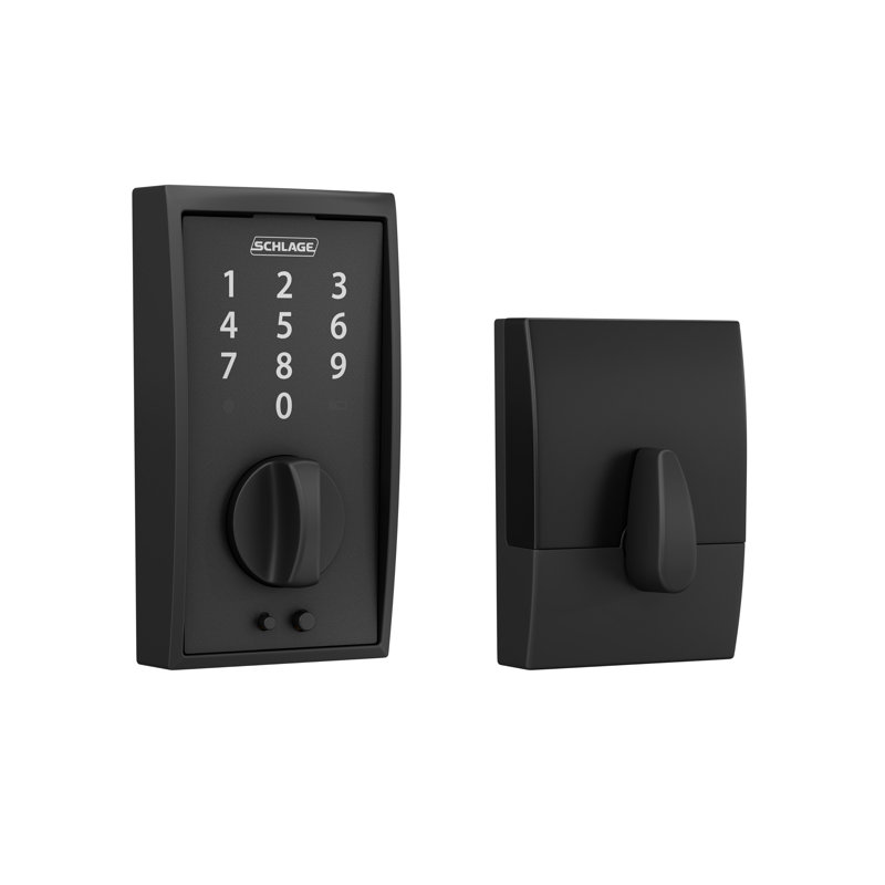 Schlage Touch Keyless Touchscreen Deadbolt with Century Trim & Reviews